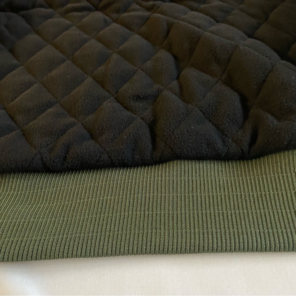 Carhartt WIP Active Jacket Men XL Tarragon/Black (Rigid) Fleece Quilt Lined - Picture 9 of 16